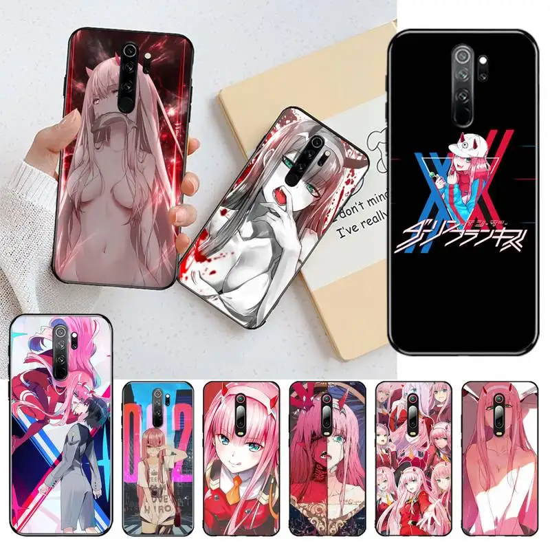 YJZFDYRM нулевая две любимые в FranXX аниме мягкая искусственная Обложка для Redmi Note 9 8 8T 8A