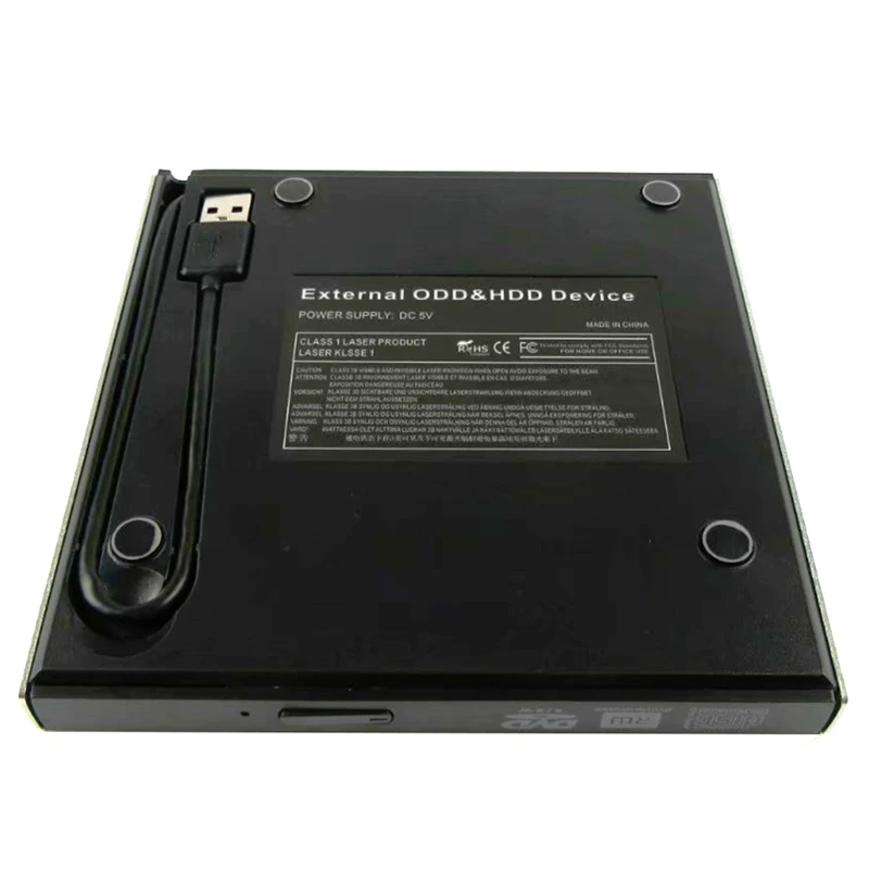 Универсальный Usb 3 0 внешний Dvd/Cd/ Vcd горелка Rw Svcd привод плеер оптический для Mac/Pc/Apple