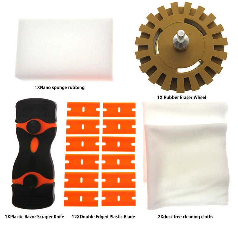 Drill Eraser Wheel Set Accessories Sticker Decal Removal tools 4 inches | Автомобили и мотоциклы