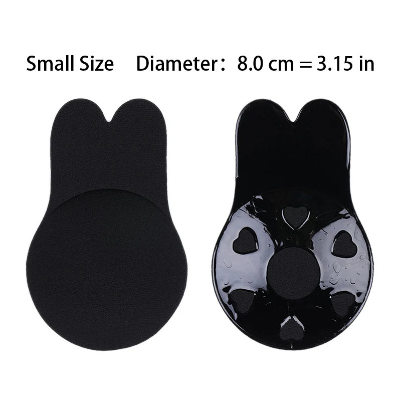 Black-8.0cm Липкий бюстгальтер сексуальное женское белье Femme бюстгальтер с подтяжкой невидимый бюстгальтер-невидимка без бретелек клейкий силиконовый невидимый пуш-ап бюстгальтер для женщин - Цвет: Black-8.0cm