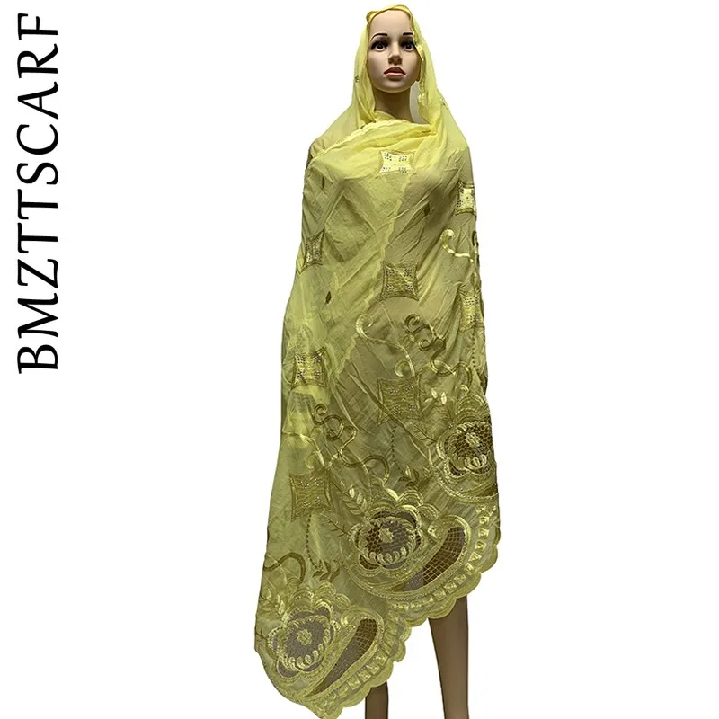 Высококачественный Женский хлопковый шарф Африканский женский головной платок