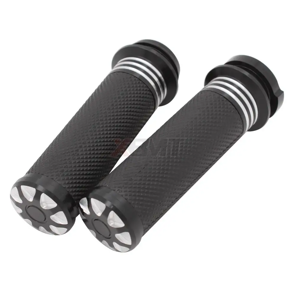 

1" 25MM Motorcycle Electronic Throttle Handlebar Hand Grips For Harley Touring Electra Glide Road King Tri-Glide