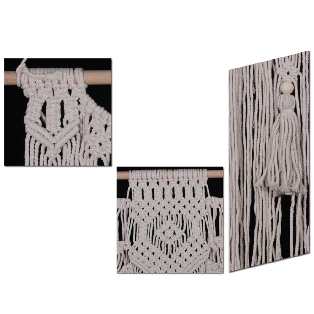 Плетеная на стену Макраме шикарный богемный искусственный декор в стиле бохо