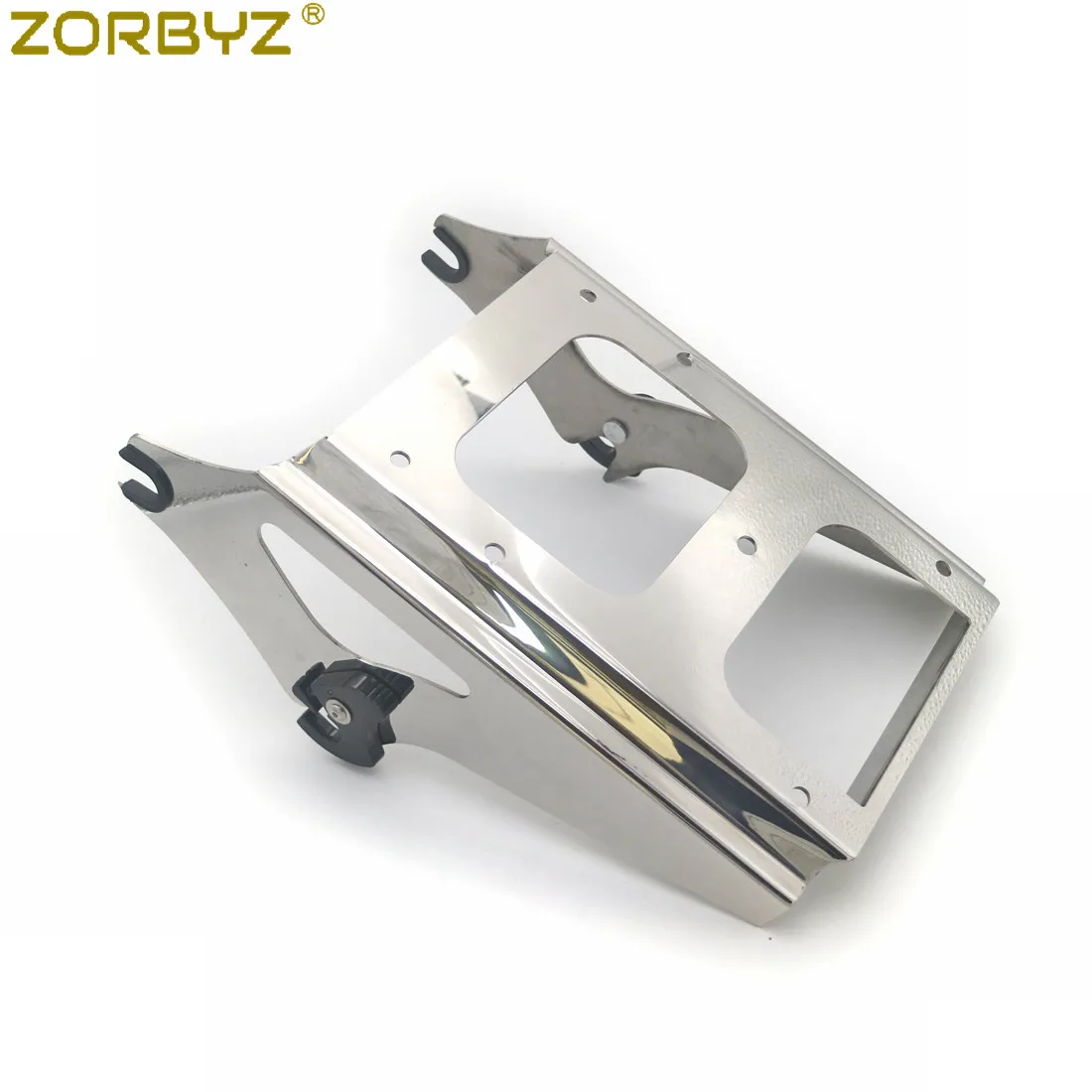 ZORBYZ мотоцикл хром два вверх турпакет пакет крепление багажная стойка для Harley Road King Street Glide 2009-2013