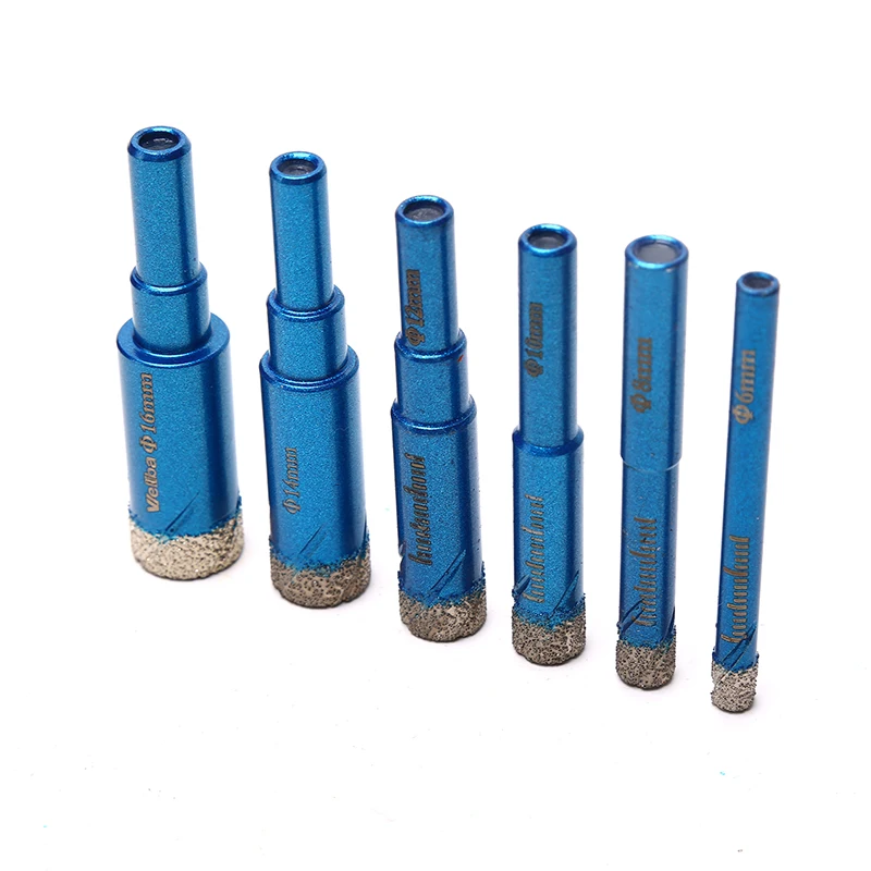 

Алмазные сухие сверла для гранита, мрамора, 1 шт., 6/8/10/12/14/16 мм