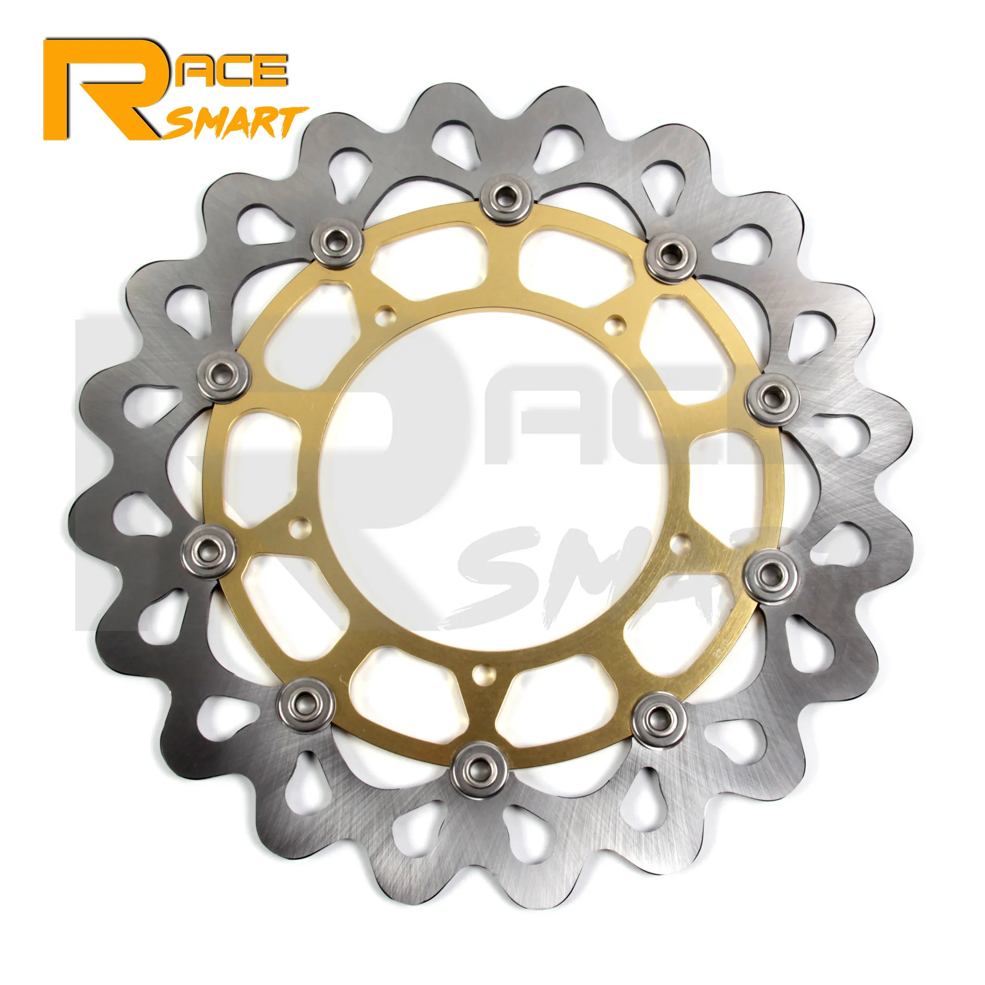 Для YAMAHA FAZER 1000 2007 - 2012 ABS Мотоцикл CNC передние тормозные диски из нержавеющей стали
