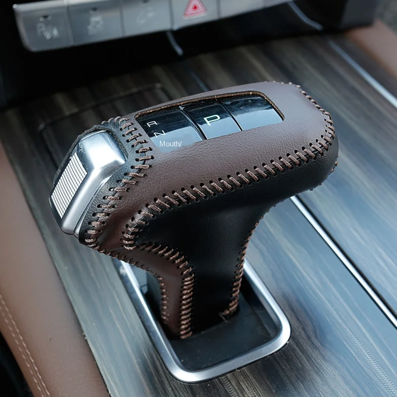 

Suitable for Haval H9 gear cover H9 sewing leather shift knob head gear cover decoration protection
