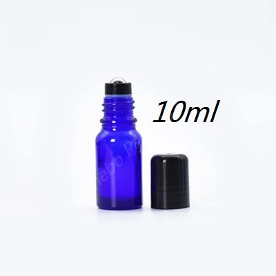 10ML 10 шт стеклянные флаконы для духов с рулоном пустые косметические эфирные масла для путешествий со стеклянным стальным шариковым роликом 5 мл-100 мл - Цвет: 10ML