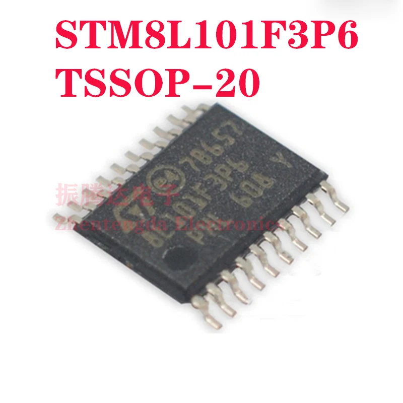 

STM8L101F3P6 STM8 STM8L STM8L101 STM8L101F3 TSSOP-20 MCU