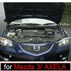 Для 2003-2009 Mazda AXELA sedan BK передний капот газовые стойки подъемник амортизатор углеродное волокно