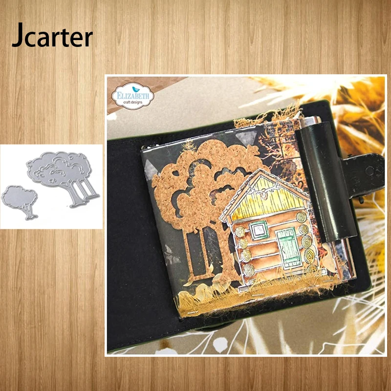

2021 New Design Large Tree Metal Cutting Dies Craft Stencil Diy for Scrapbooking Handmade Card Make Shape Album Decoration Model