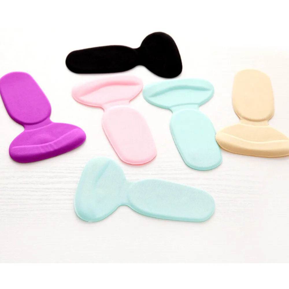 

Random Color Invisible Rearfoot Silica Gel Stickers Slip-resistant Foot Shoes Stickers High Heel Shoe Pad Insoles Foot Care