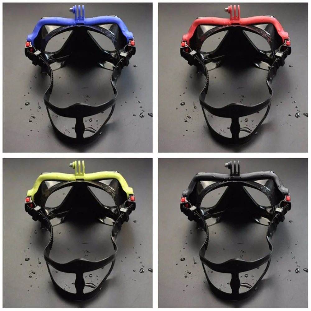 

Professional Underwater Camera Diving Mask Scuba Snorkel Swimming Goggles for GoPro Xiaomi SJCAM Sports Camera Drop Shipping
