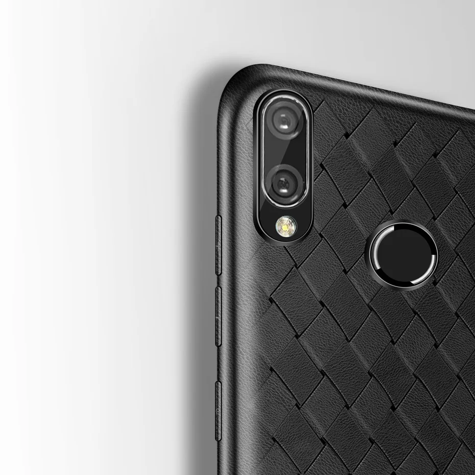 Чехлы для Honor 8C Huawei кожаный силиконовый мягкий чехол BKK L21 8 C Honor8C задняя крышка