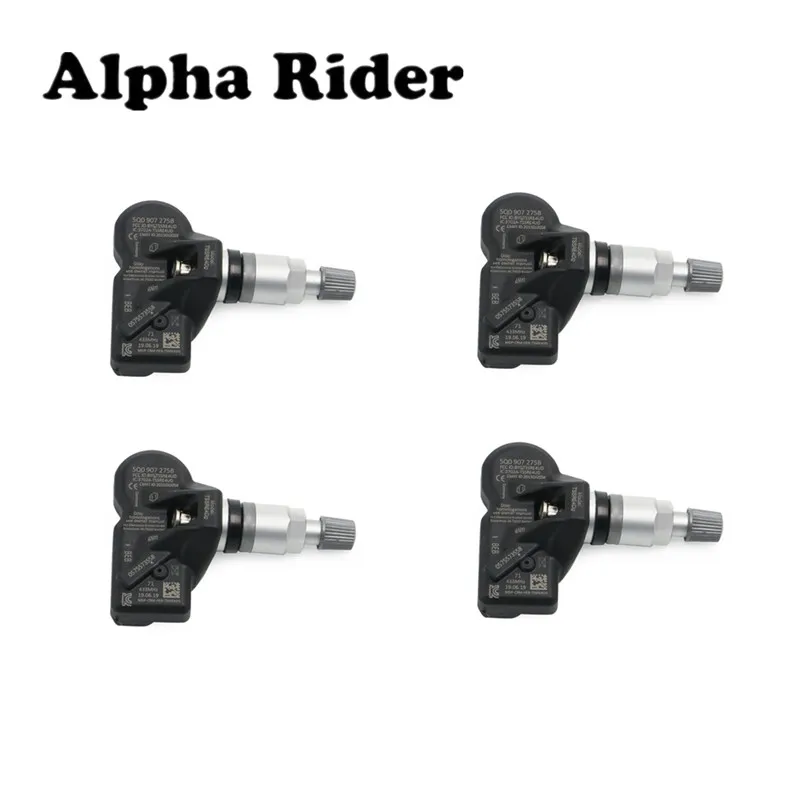 

Датчик давления в шинах TPMS 5Q0907275B, 4 шт., для Audi Skoda Porsche Bentley 5Q0 907 275B