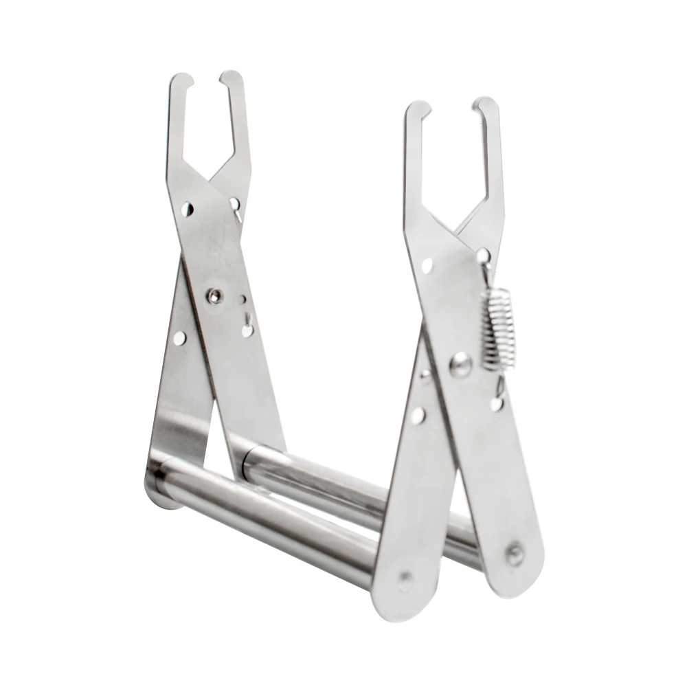 Stainless Steel Bee Hive Frame Holder Lifter Capture Grip Tool Beekeeping | Дом и сад