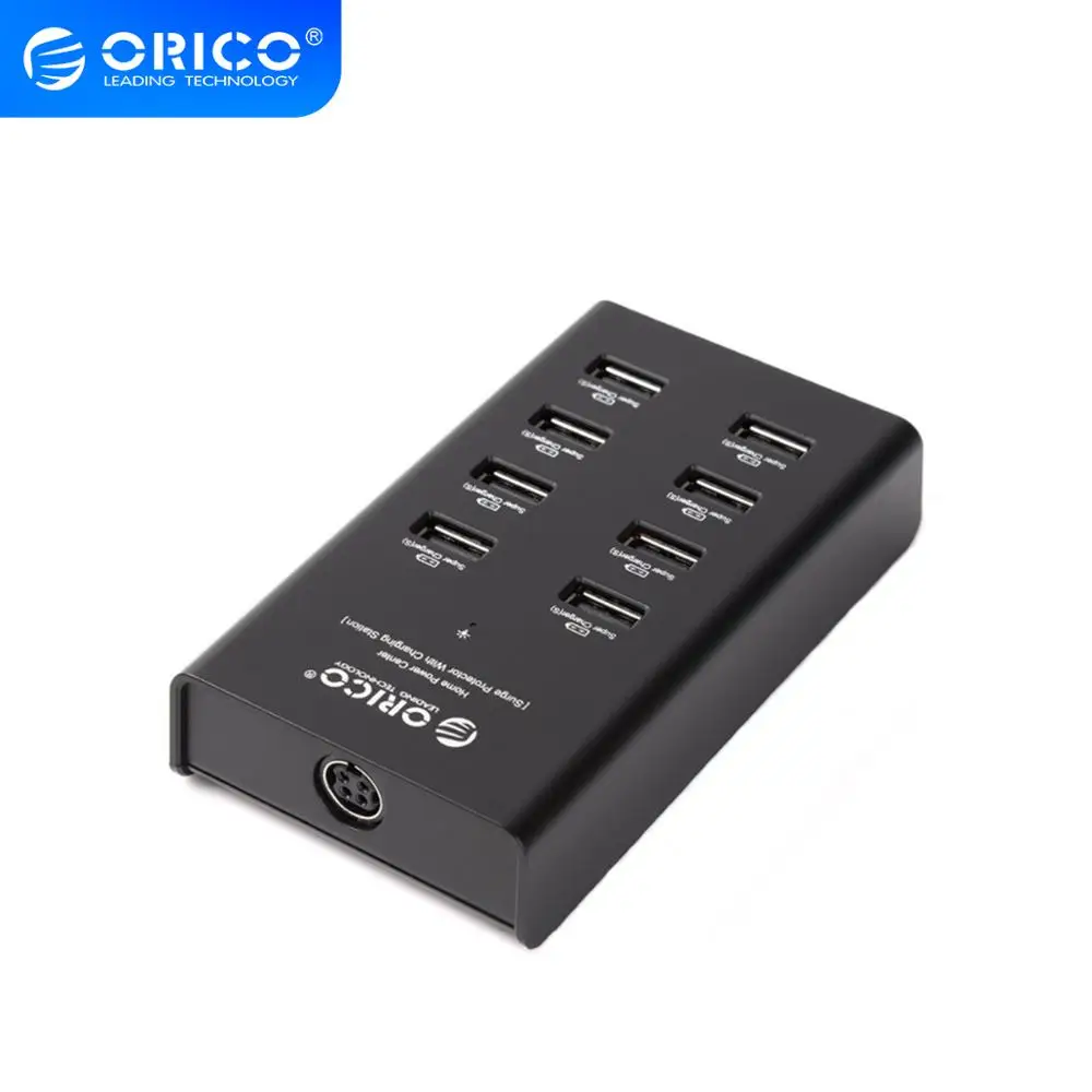 Универсальное зарядное устройство ORICO с 8 портами USB 5 в а одним выходом на