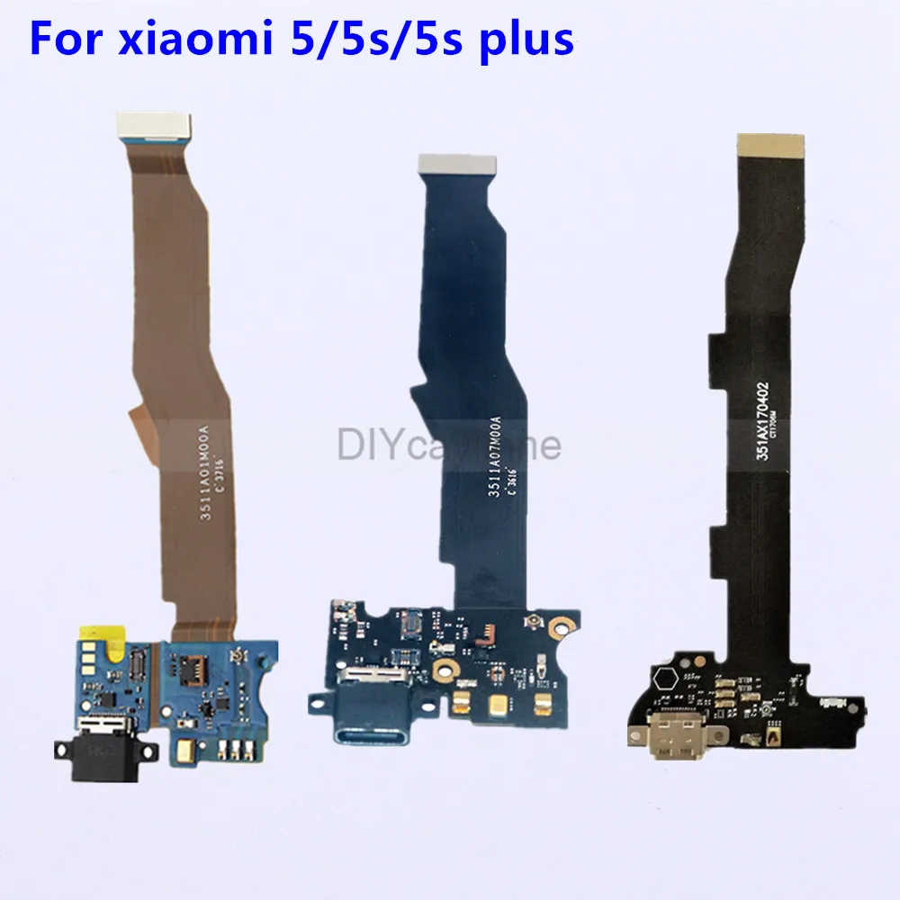USB зарядное устройство плата гибкий для Xiaomi Mi 5 5G 5s plus Mi5 Mi5S Plus разъем док станция