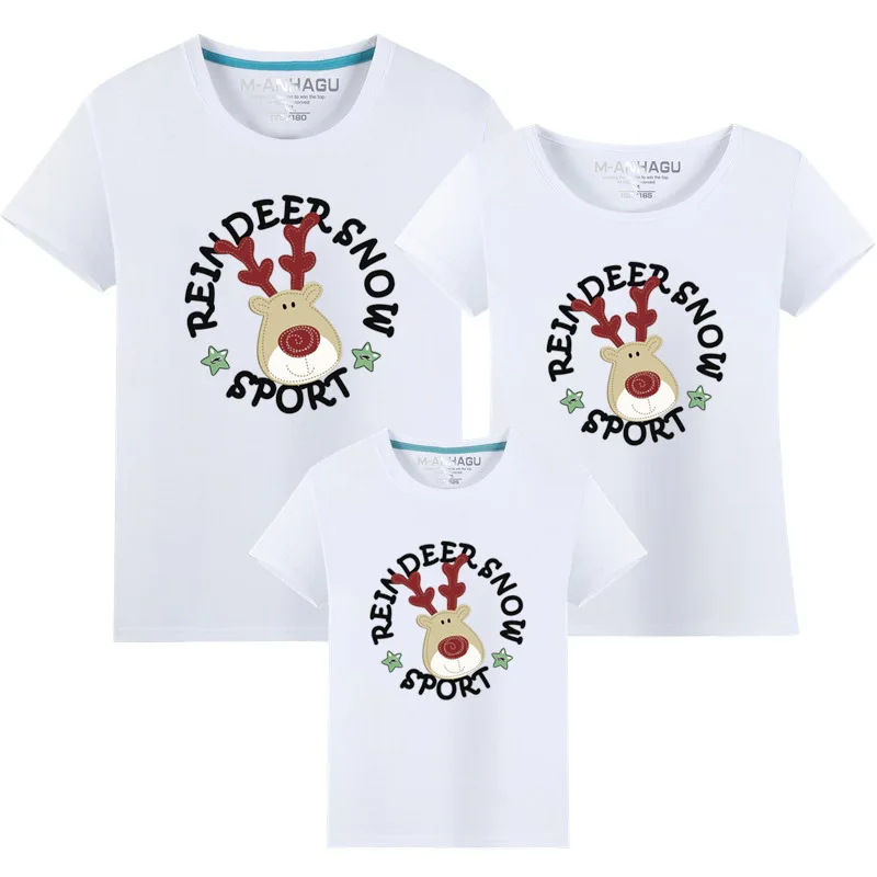 

Papa And Mama T-shirts Family Look Mommy and Me Clothes Matching Family Clothing Sets Father And Son Summer Tshirts