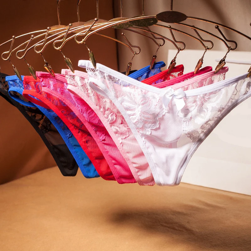 Женское сексуальное нижнее белье однотонные трусики стринги с Т образной