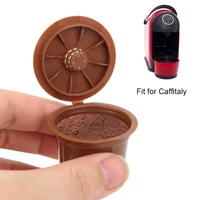 3pcs coffee capsule coffee filter cup reusable replacement fit for caffitaly refilling filter kitchen coffeeware accessories