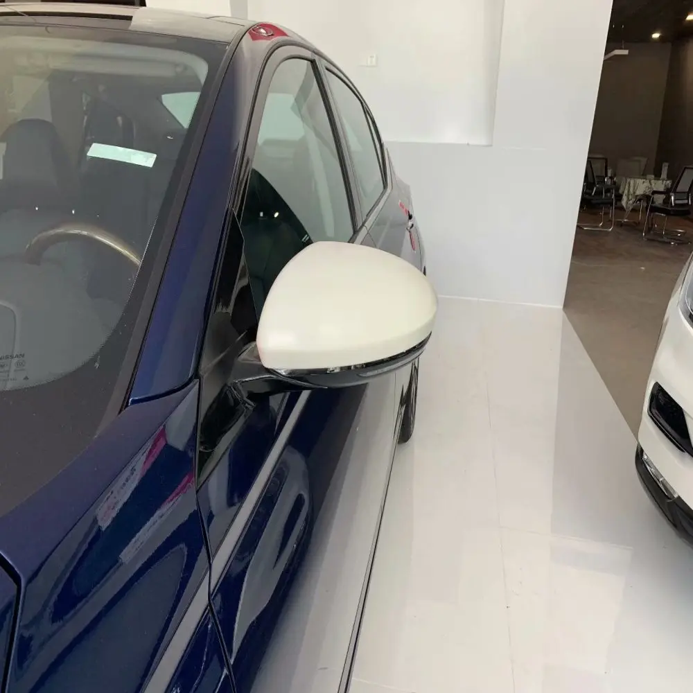 

Для Nissan Sylphy Almera 2020 2021 углеродное волокно крышка зеркала заднего вида отделка Декоративная наклейка автомобильные аксессуары