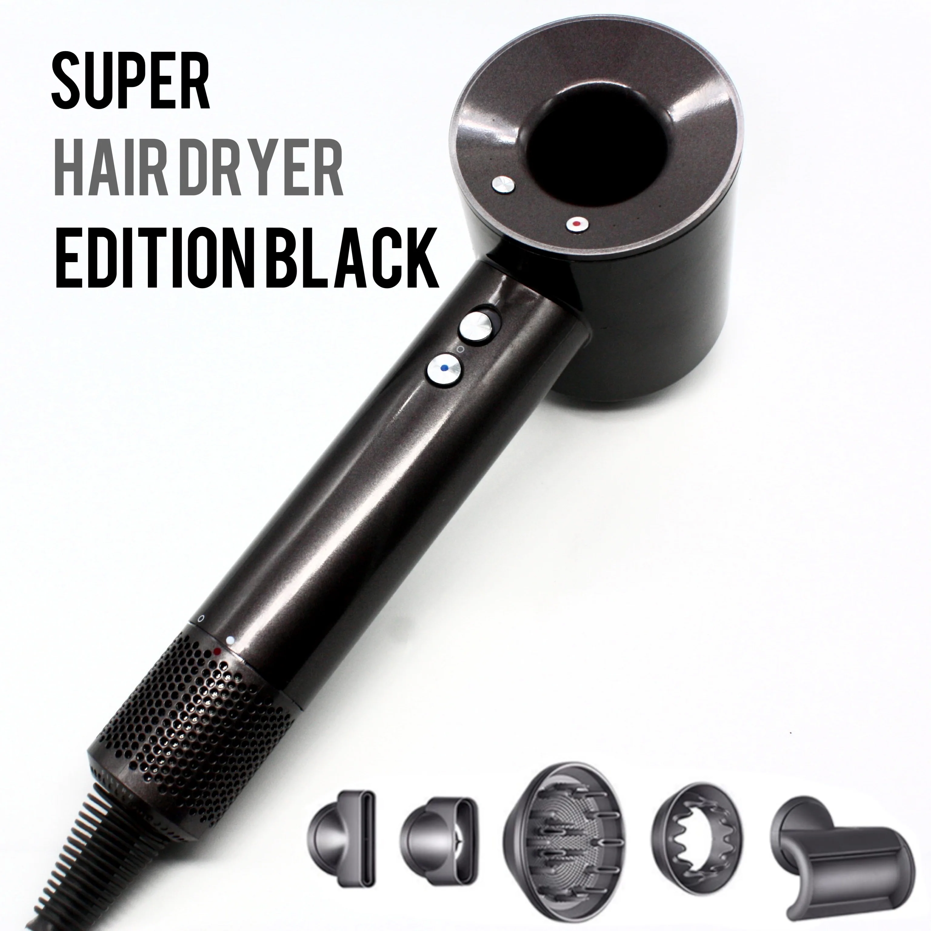 Фен для волос с отрицательными ионами профессиональный многофункциональный