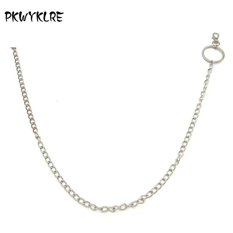 PKWYKLRE shipping женский панк цепь модный пояс регулируемый черный двойной/одинарный люверс втулка кожаный ремень пряжка - Цвет: A5