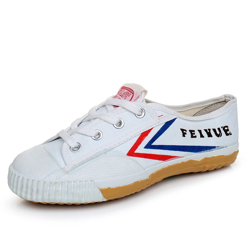 Детские кунг-фу Feiyue обувь Боевые искусства Тай Чи тхэквондо ушу обувь для карате спортивные тренировочные кроссовки белые