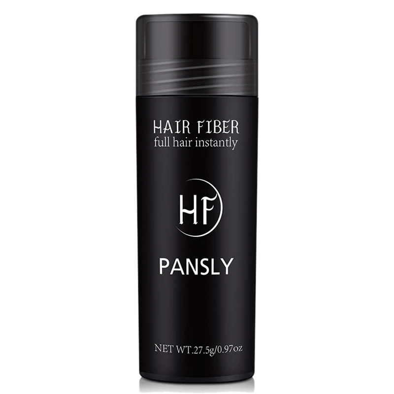 

PANSLY Hair Fibers Keratin Thickening Spray Hair Building Fibers Loss Products Instant Wig Regrowth Powders Black