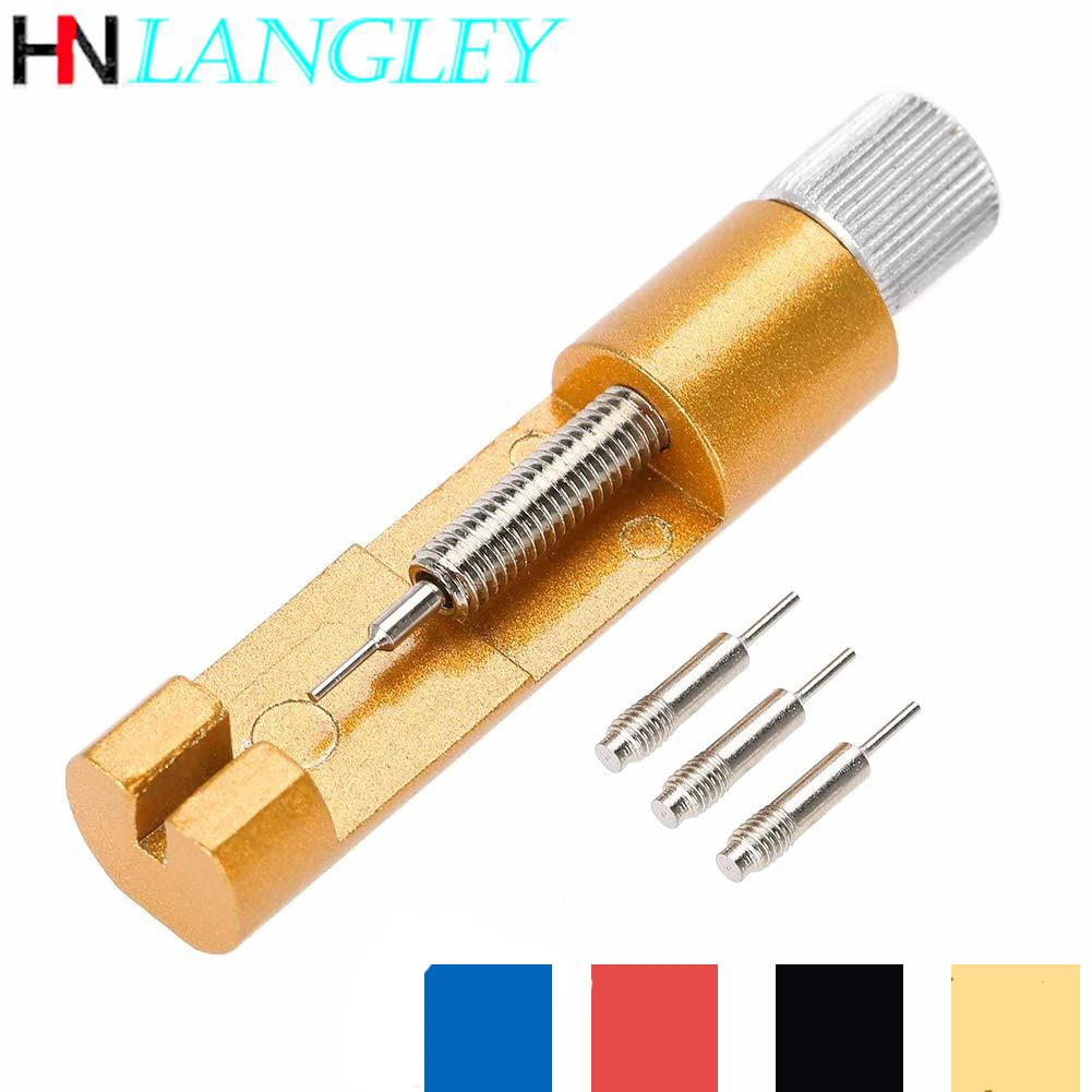 

Watch Band Link Pin Remover Tool Metal Bracelet Strap Removal Link Adjuster Adjustable Repair Tool Accessory Kit for Watchmakers