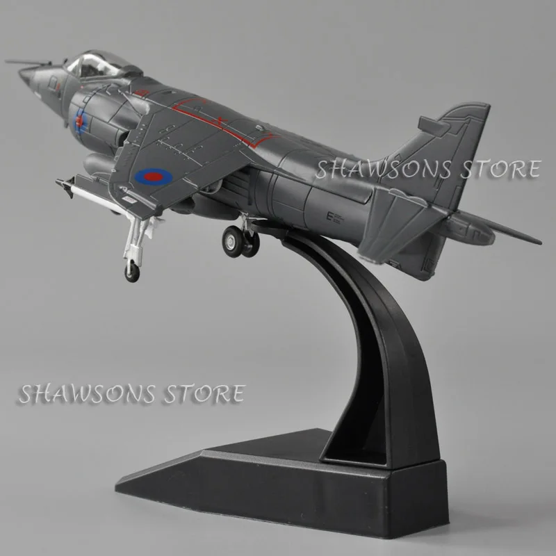 1: 72 Масштаб литья под давлением военная модель игрушки Sea Harrier FRS MK I реактивный