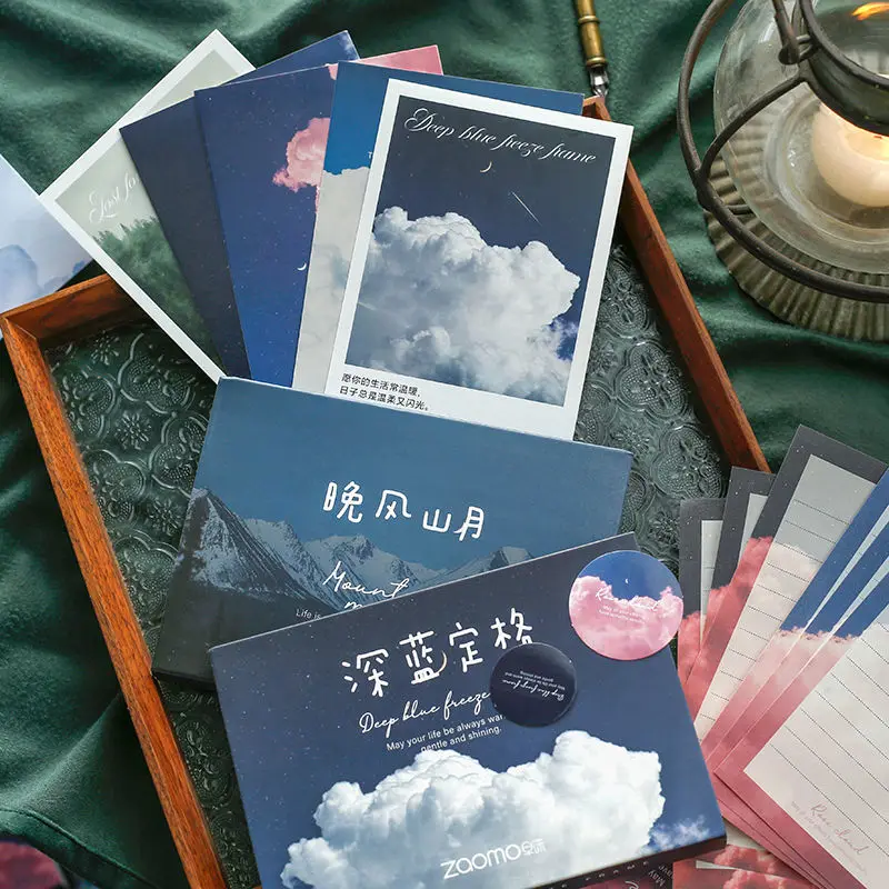 

cute envelope Greeting card literary girl hand account postcards exquisite handwritten love letters envelope for letters