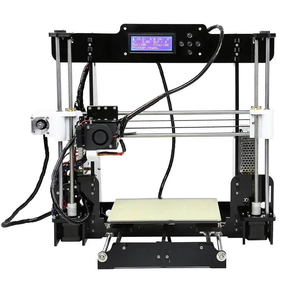 Обновленный настольный компьютер A8 3D-принтер Prusa i5 большая материнская плата