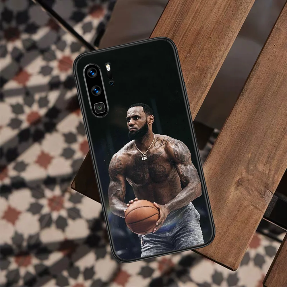 

LeBron James Basketball Phone Case For HUAWEI P 10 20 30 40 Lite Pro Smart Plus Z 2019 Nova 5T 7i black Bumper Soft Cell Pretty