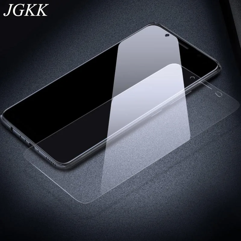 JGKK 2 шт. 2.5D Защита экрана для VIVO V7 Plus прозрачное закаленное стекло HD Y75 Y79