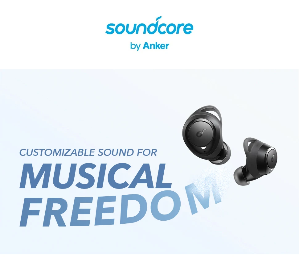 Soundcore Life A1 In Ear Bluetooth Kopfhörer Wireless Earbuds USB C 35H abspiel