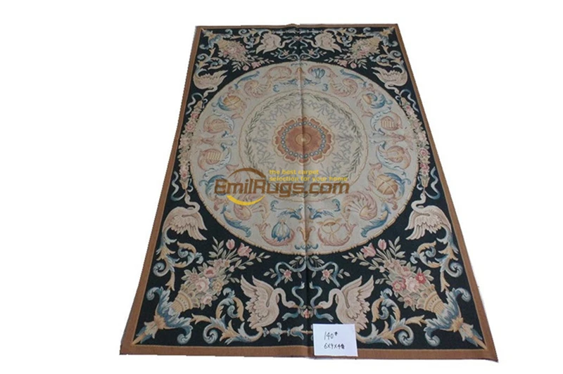 

French Aubusson carpet Western antique Rococo cloth art Chinese Aubusson carpet Baroque soft decoration Victorian style