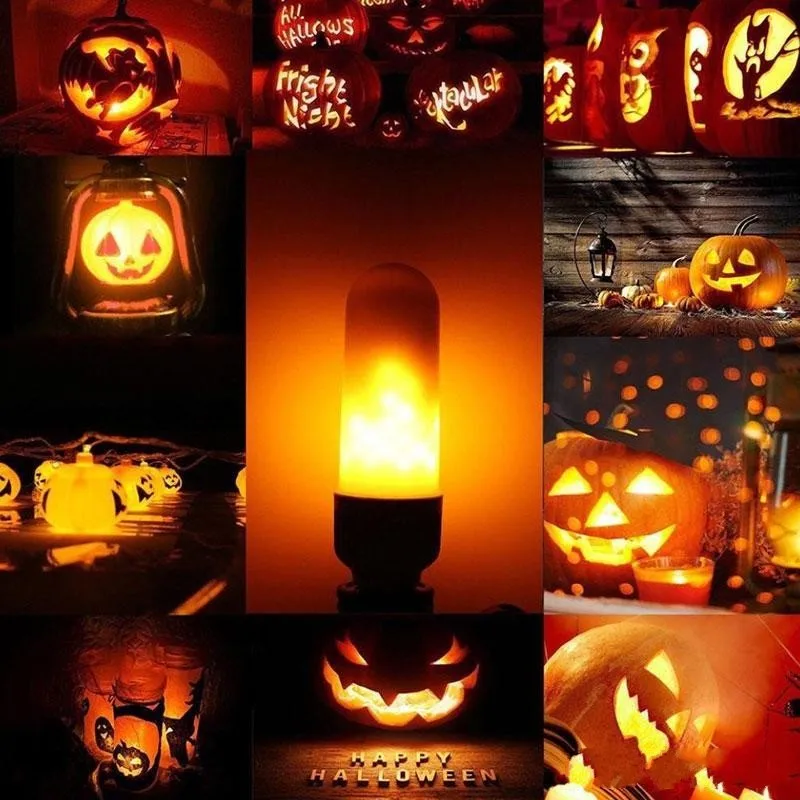 Светодиодная лампа-кукуруза с эффектом динамического пламени E27 B22 E14 5 Вт 12 2020 |