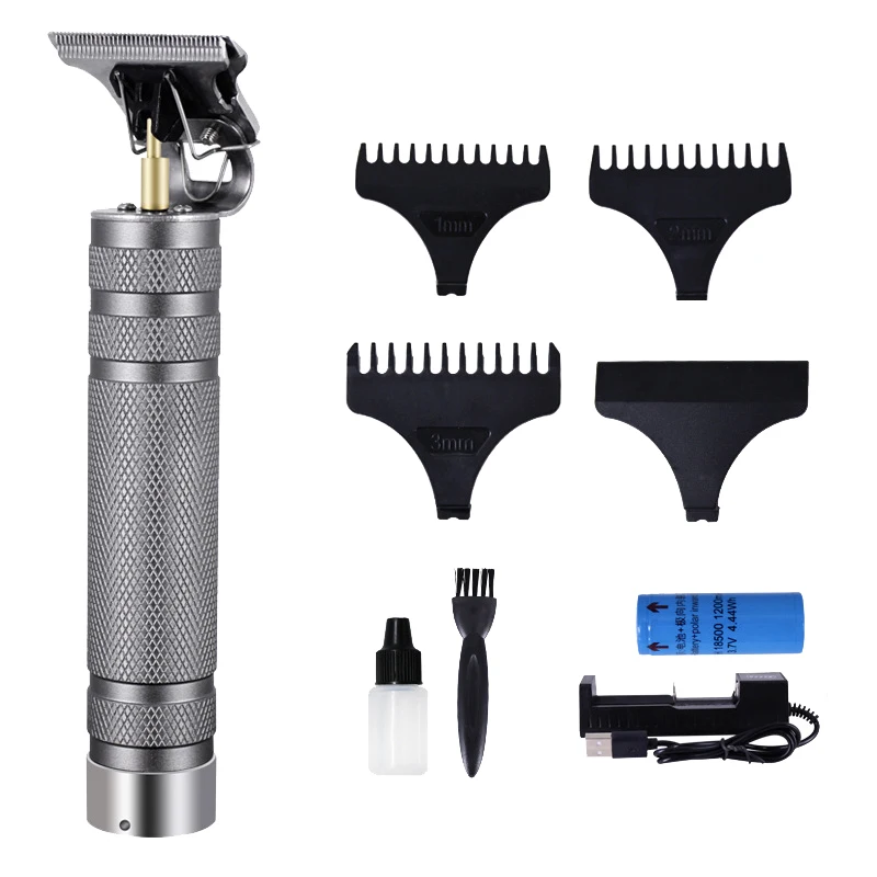 Pro T-Outliner Skeleton Cordless Oil Head Trimmer Hair Clipper Machine Speed Motor | Clippers