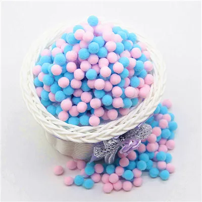 0713 20g Мини Помпон 8 мм Pom Poms Ponpon многоцветные Pompony ремесла поставки DIY для детской игрушки швейные украшения для дома и свадьбы 20 г - Цвет: 0713 20g