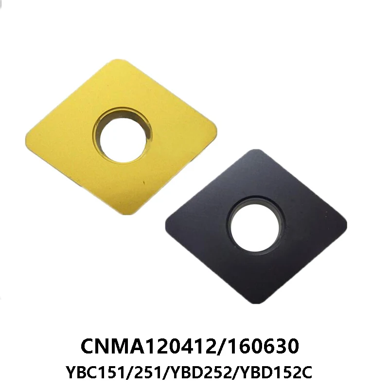 

Original CNMA CNMA120412 CNMA160630 YBC151 YBC251 YBD252 YBD152C Carbide Inserts Turning Tool Lathe Cutter Cutting CNC