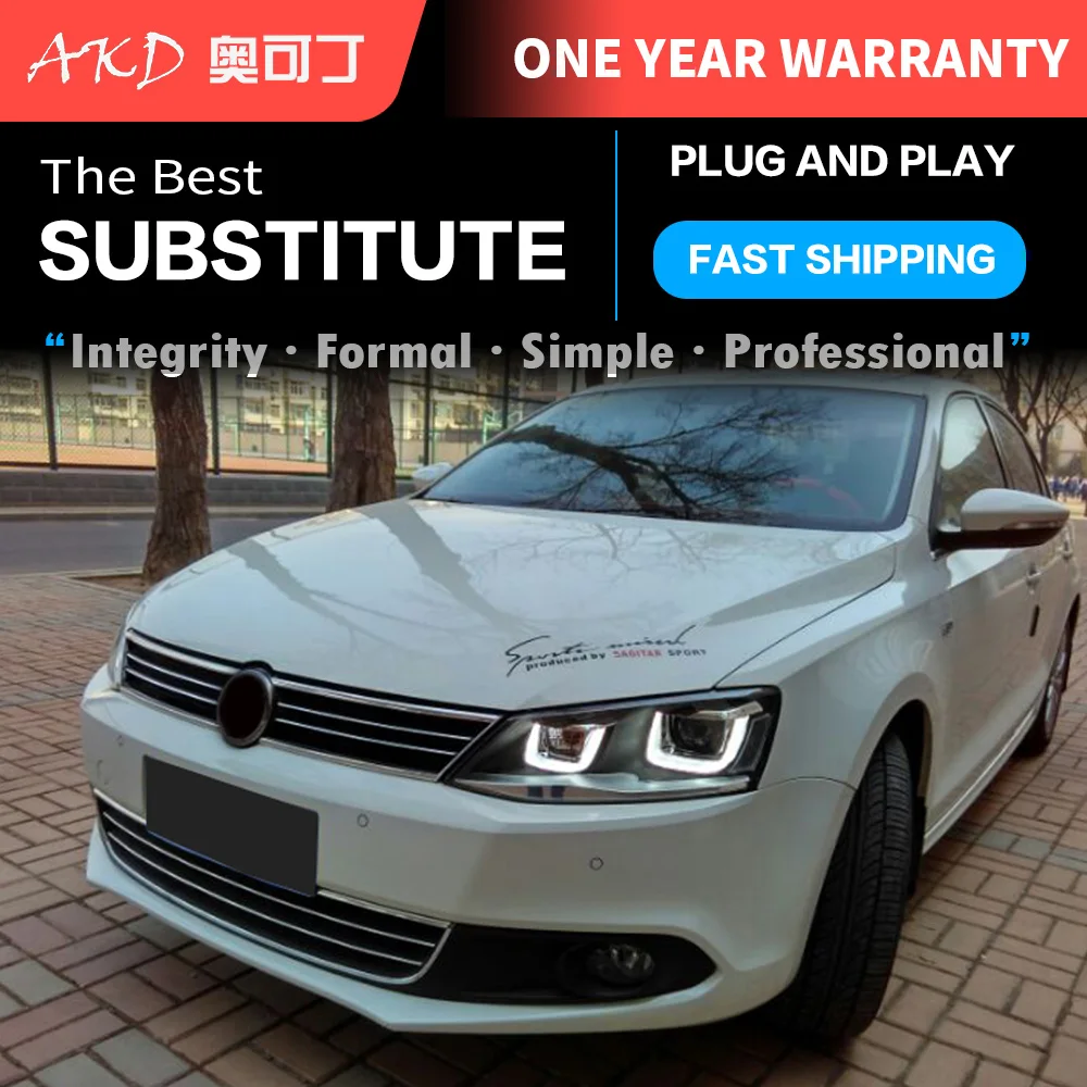 AKD тюнинг автомобильных фар для VW Jetta MK6 | Автомобили и мотоциклы