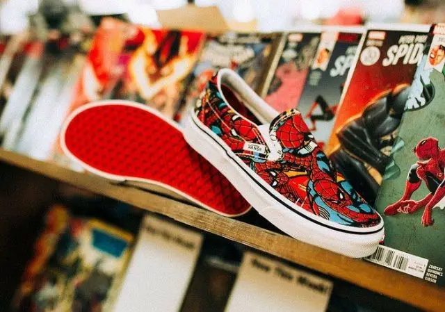 Vans slip on Spiderman x Marvel | Спорт 