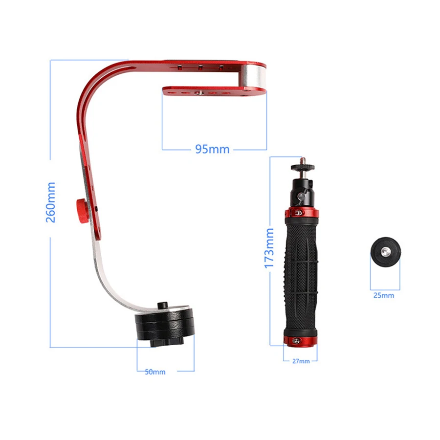 Стабилизатор для цифровой камеры MAMEN из алюминиевого сплава ручная