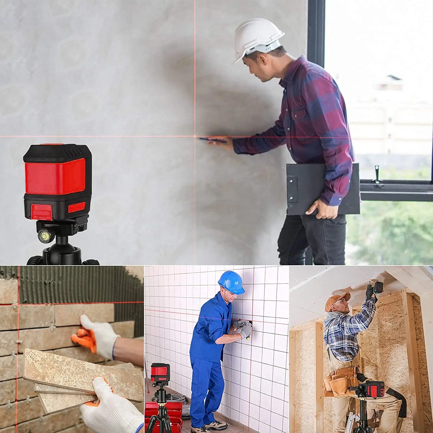 Лазерный уровень BOLTHO самонивелирующийся нивелир с магнитным креплением и сумкой