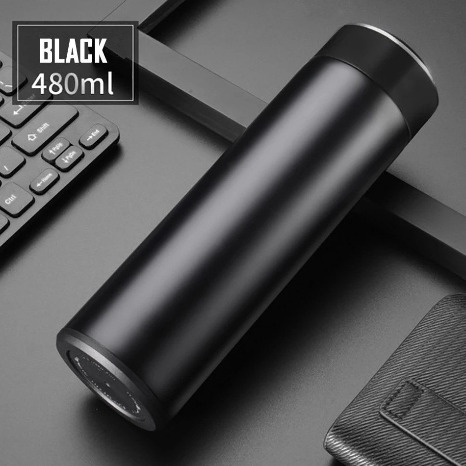 

Large Capacity Long Time Insulation Stainless Steel Water Bottle Bussiness Coffee Cup Vacuum Portable Car Bottle For Water