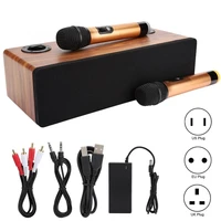 120w bluetooth 5 0 super power home audio set with wireless microphone for pc computer speskers tv mobile phone karaoke boombox