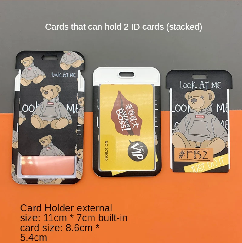 Мультяшный мужской крутой чехол для удостоверения личности мальчика и девочки