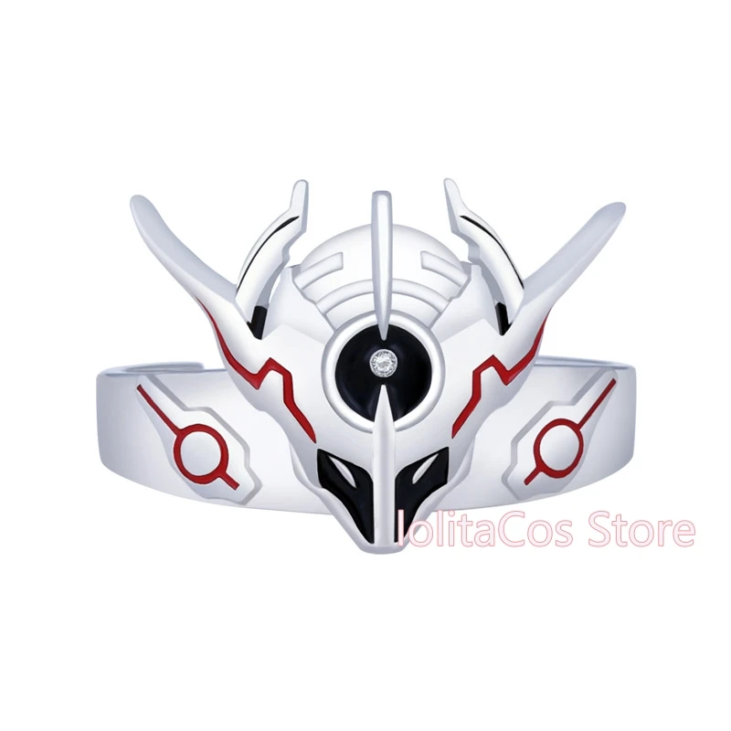 

Anime Kamen Rider Build Evol Cosplay S925 Silver Ring Fashion Adjustable Men Women Jewelry Birthday Xmas Gift